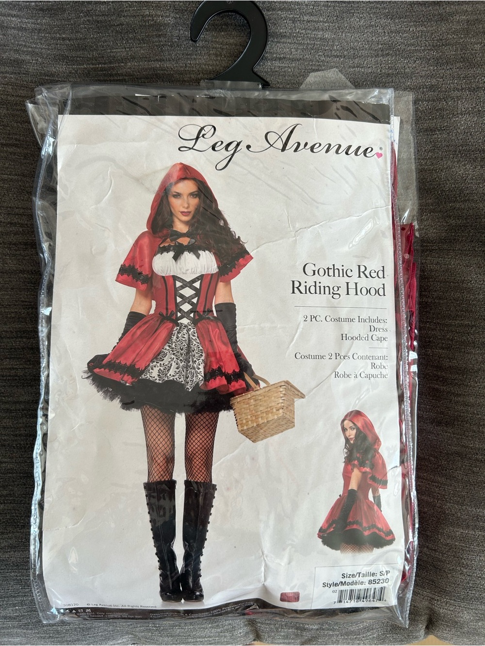 Leg Avenue Women's Gothic Riding Hood Costume - S